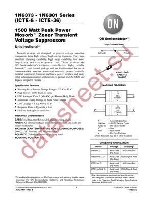 1N6376G datasheet  